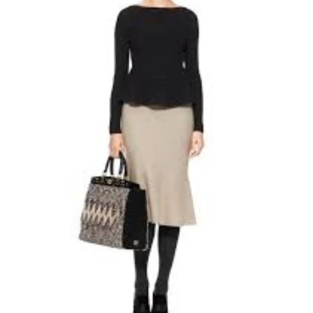 NWT Tory Burch Attersee Chevron Satchel
